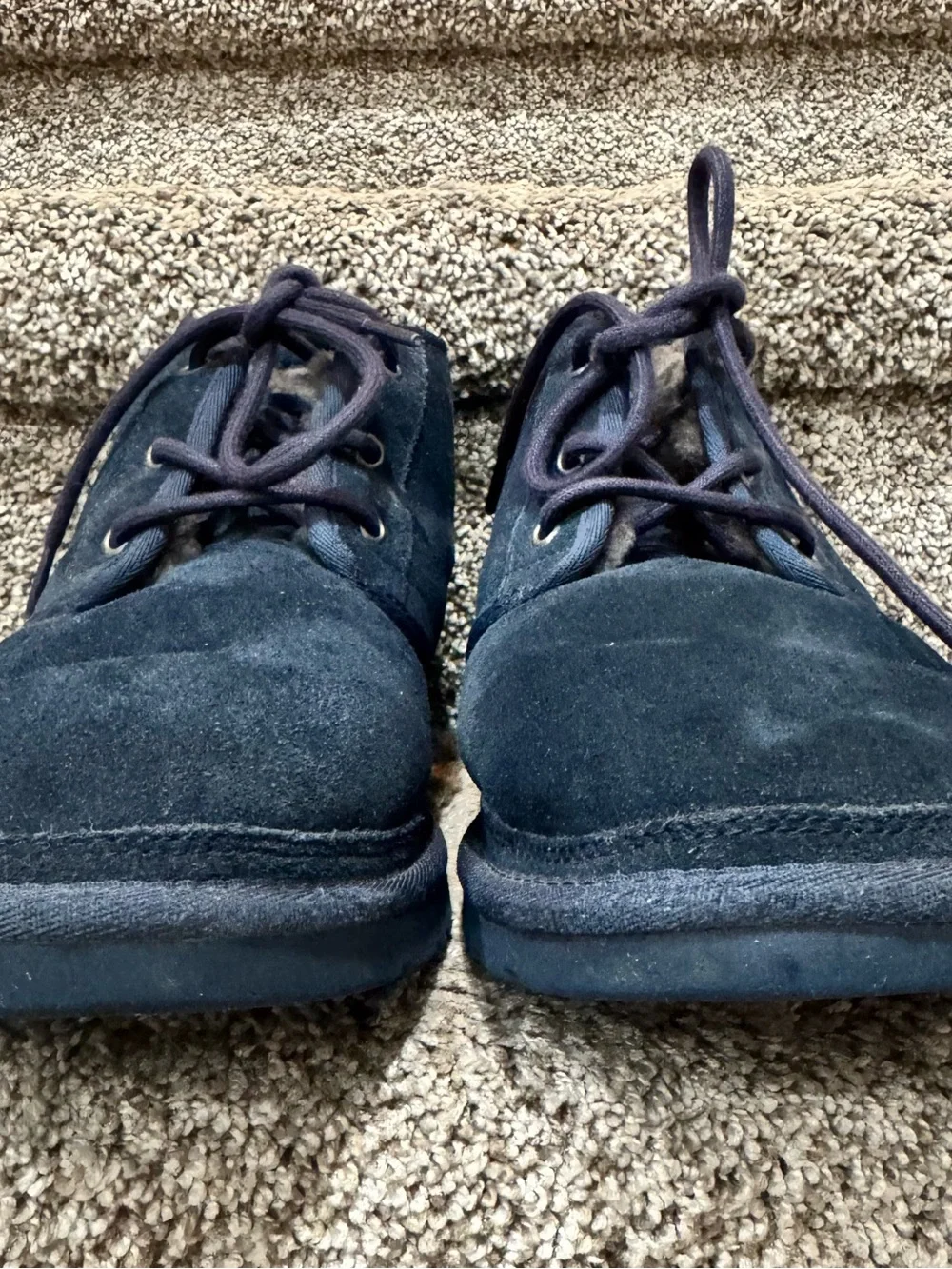 UGG Neumel Men’s Navy Chukka Ankle Boots Sz 11 Suede S/N 3236